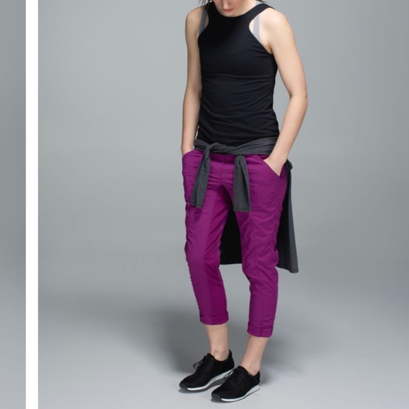 Lululemon Street To Studio Pant II Regal Plum Size 8 - Picture 4 of 13